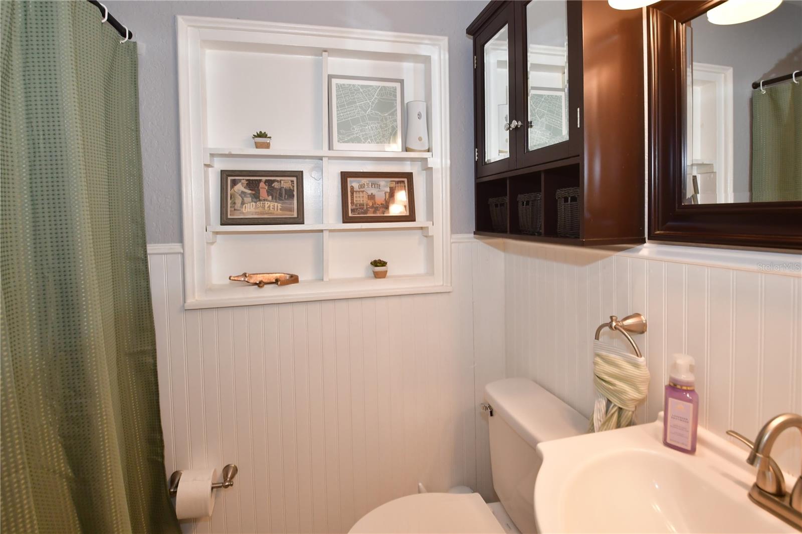 Bathtub with shower