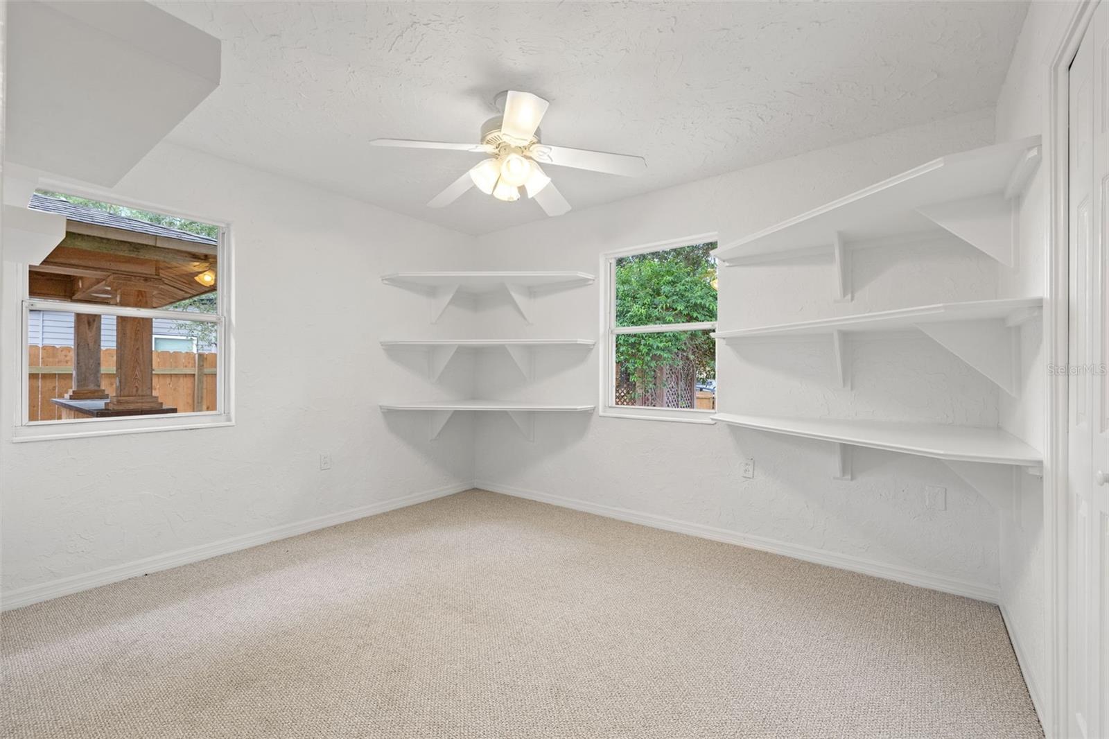 Bedroom 2 full of built-ins