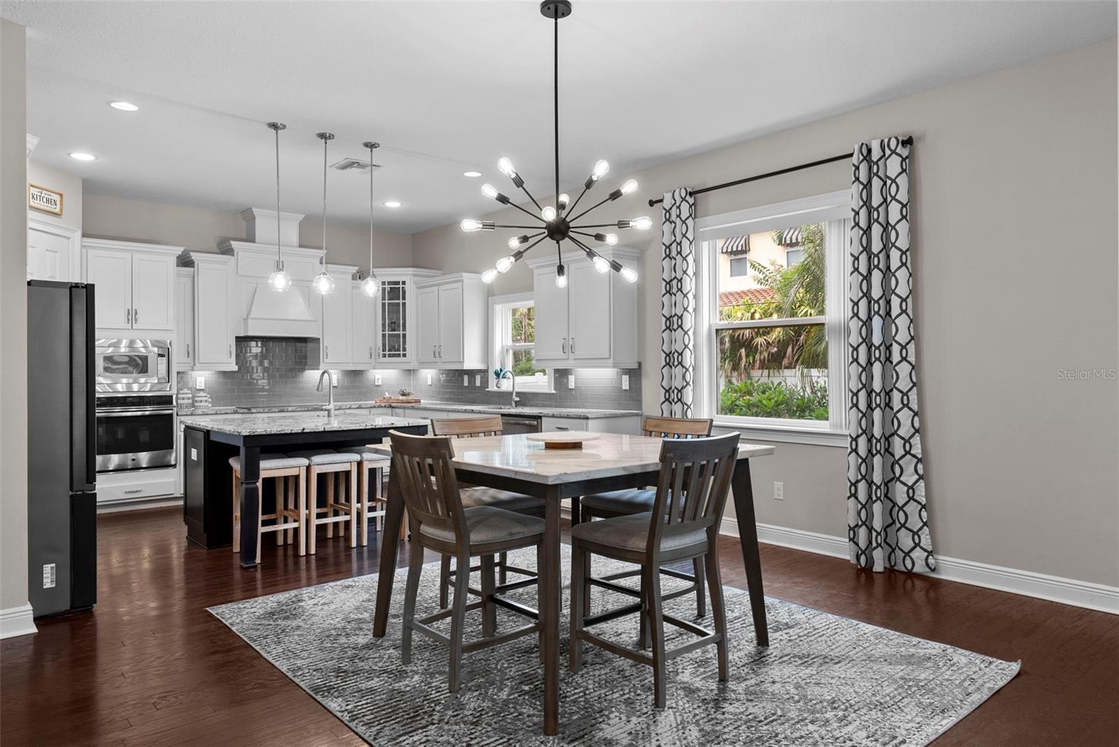 Casual dining at the heart of the home