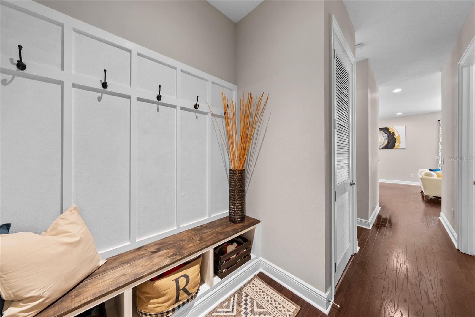 Mud room Entry from 3-car garage