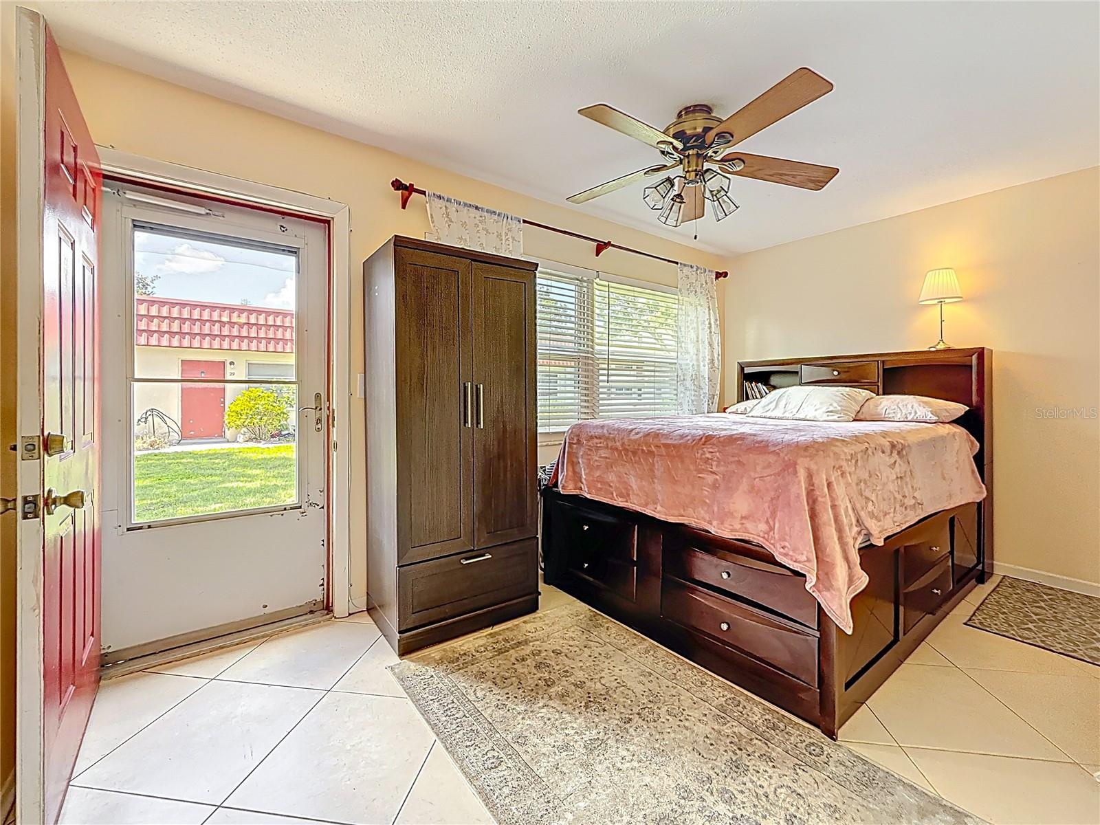 The bonus room is now used as third bedroom but it could also be a home office or a relaxing family room.