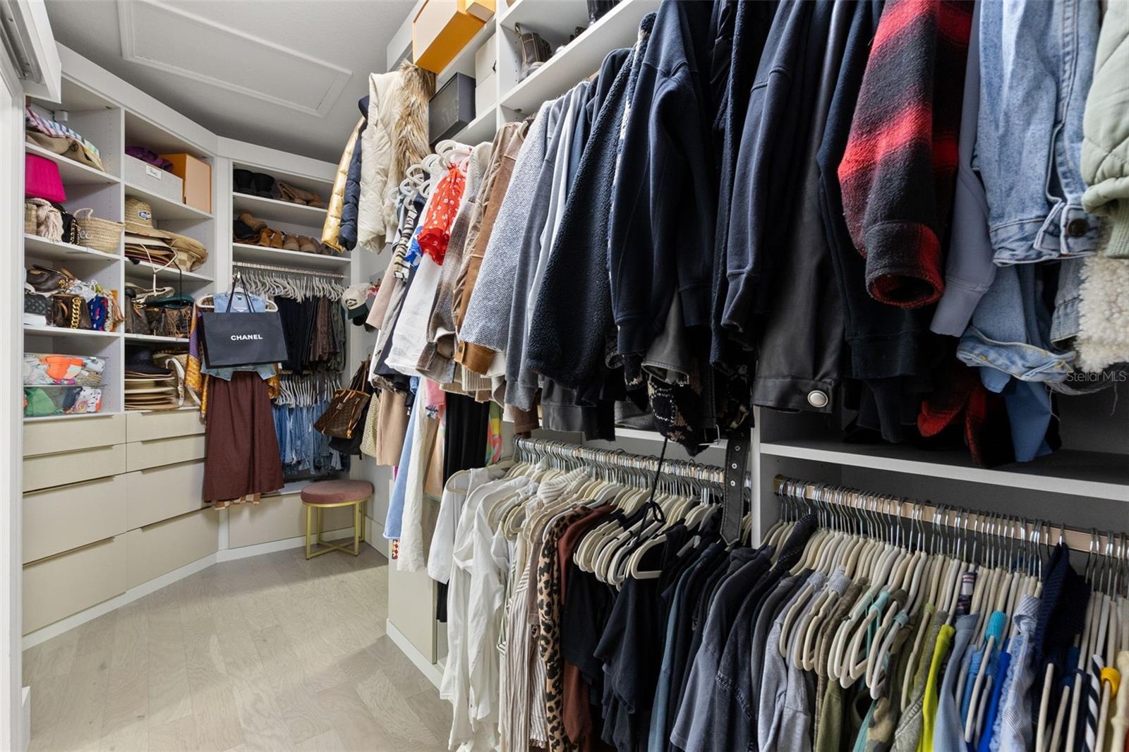 Primary Walk-in Closet