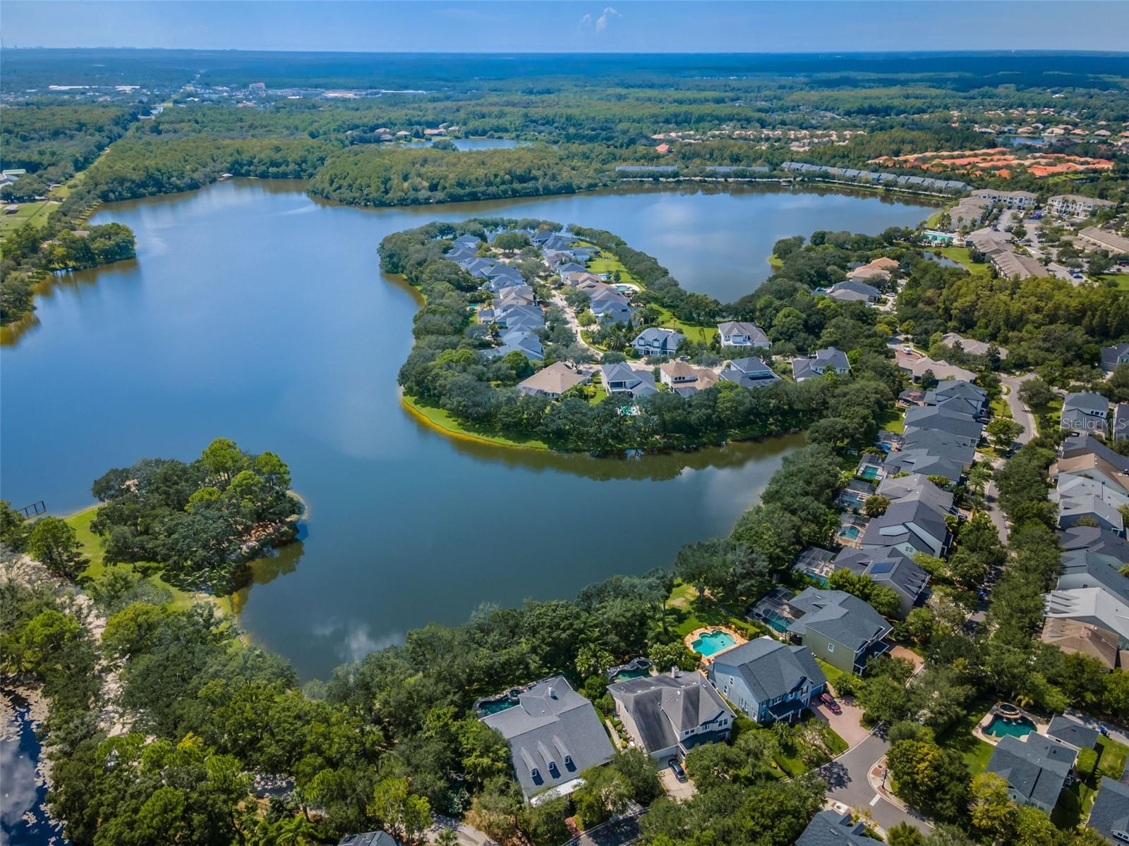 Aerial View/Galt Lake