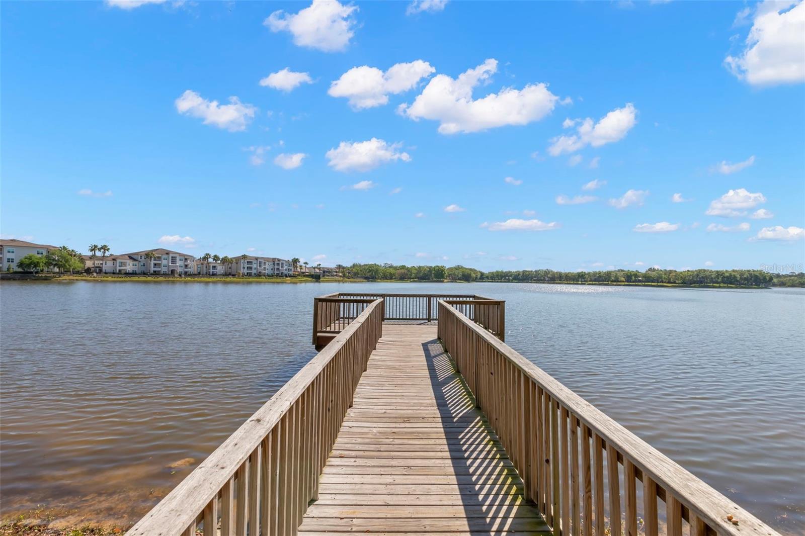 Community Dock on Galt Lake