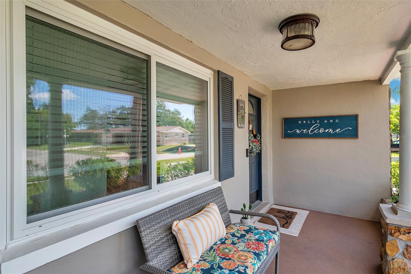 Sweet front porch!