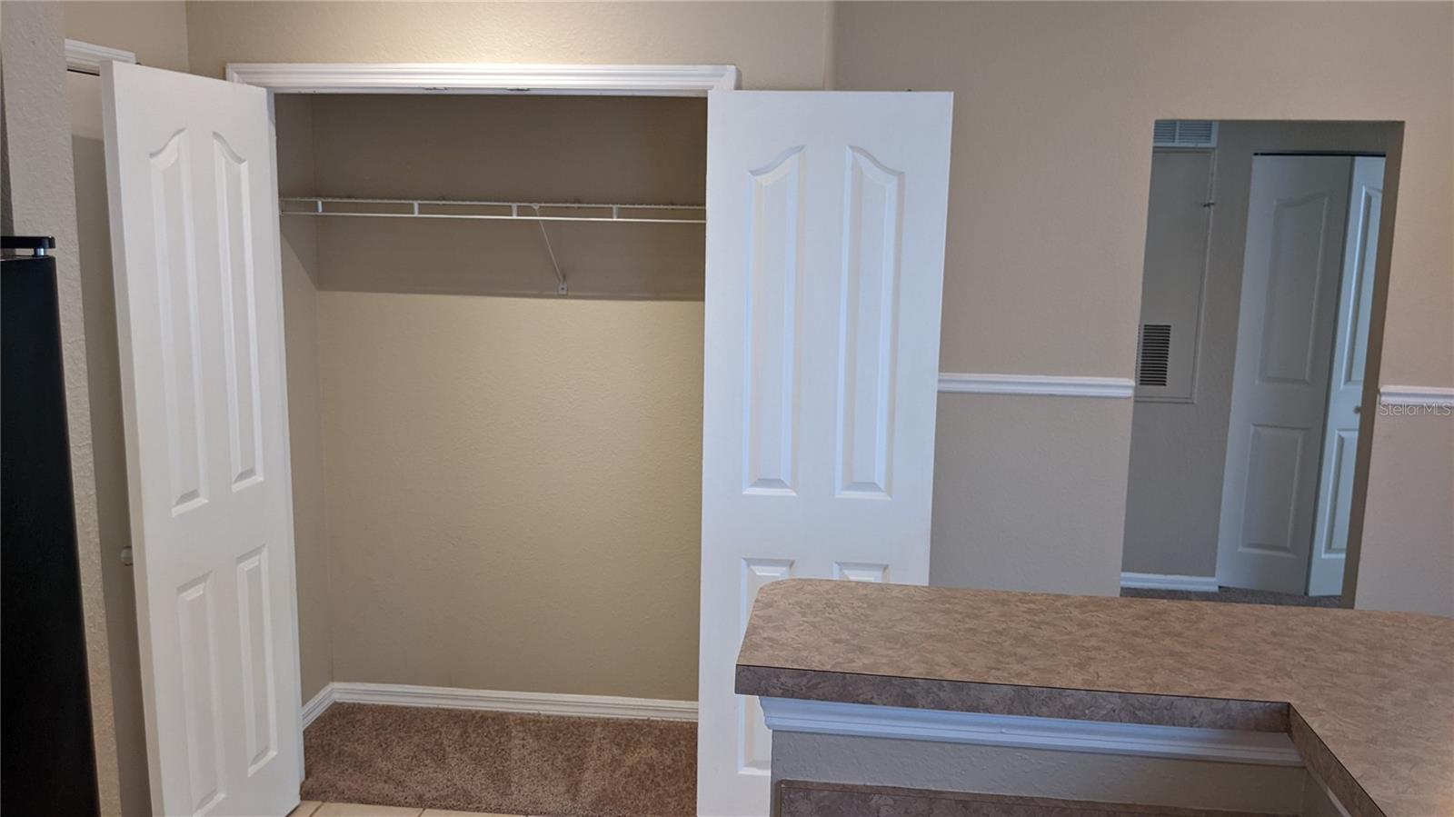 Closet in Foyer area