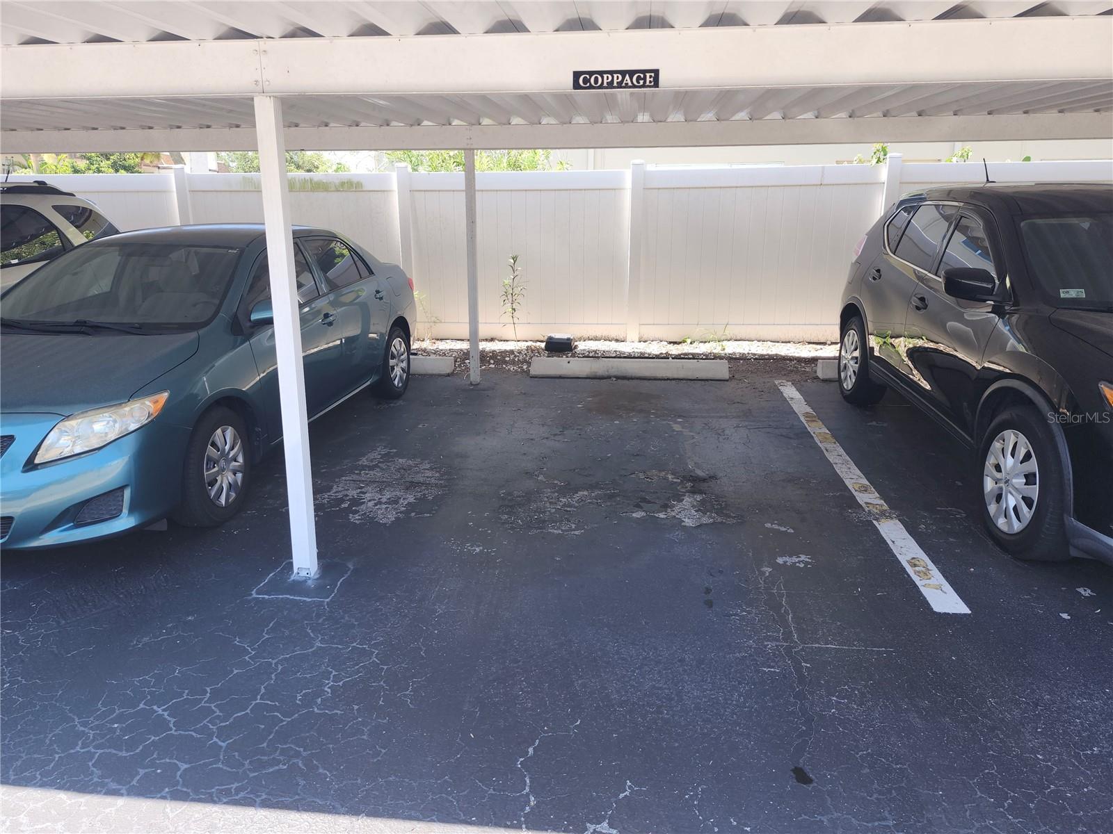 Unit 802 Covered Parking Space