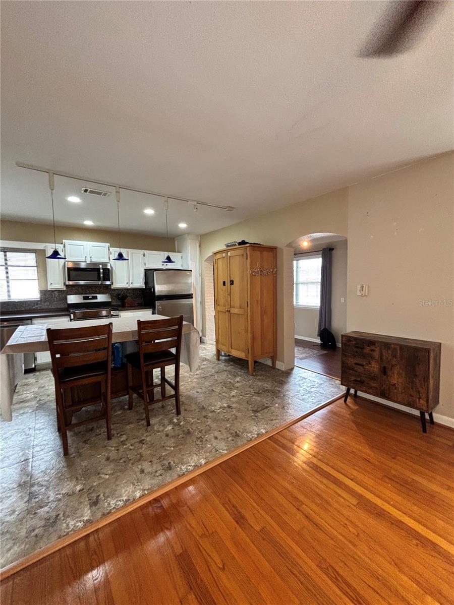 kitchen / living room
