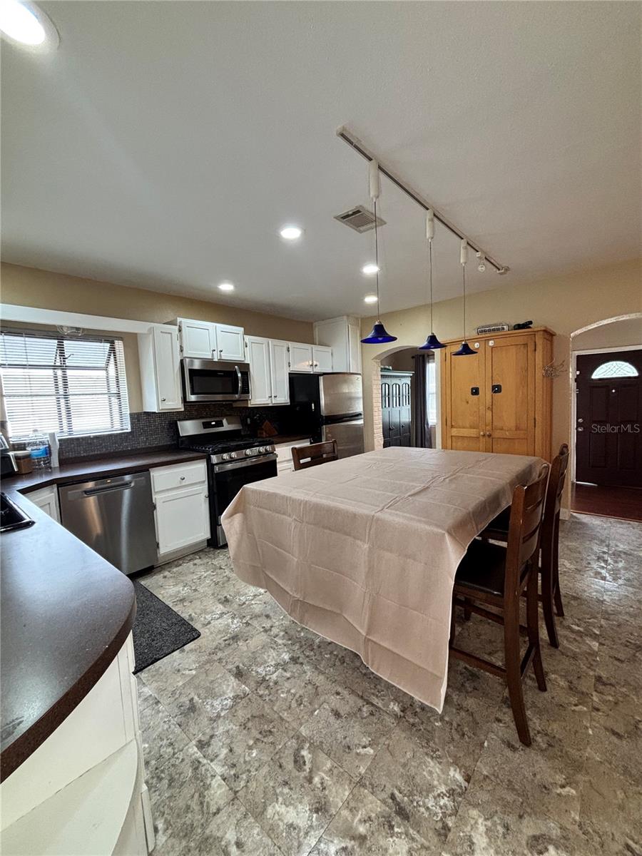 kitchen / living room