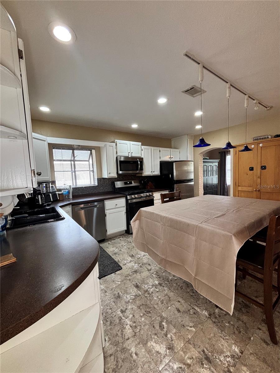 kitchen / living room