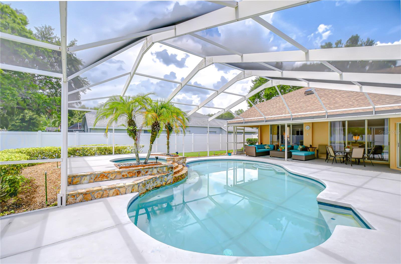 Your own private pool and spa. With large covered lanai perfect for entertaining.