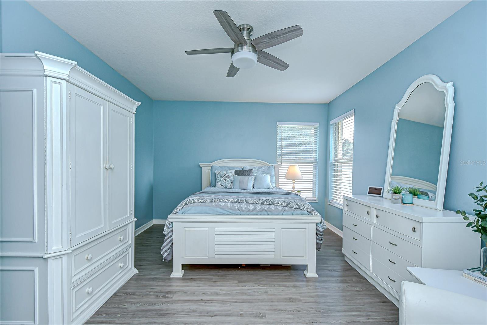Bedroom 3 is spacious with and ensuite bathroom.