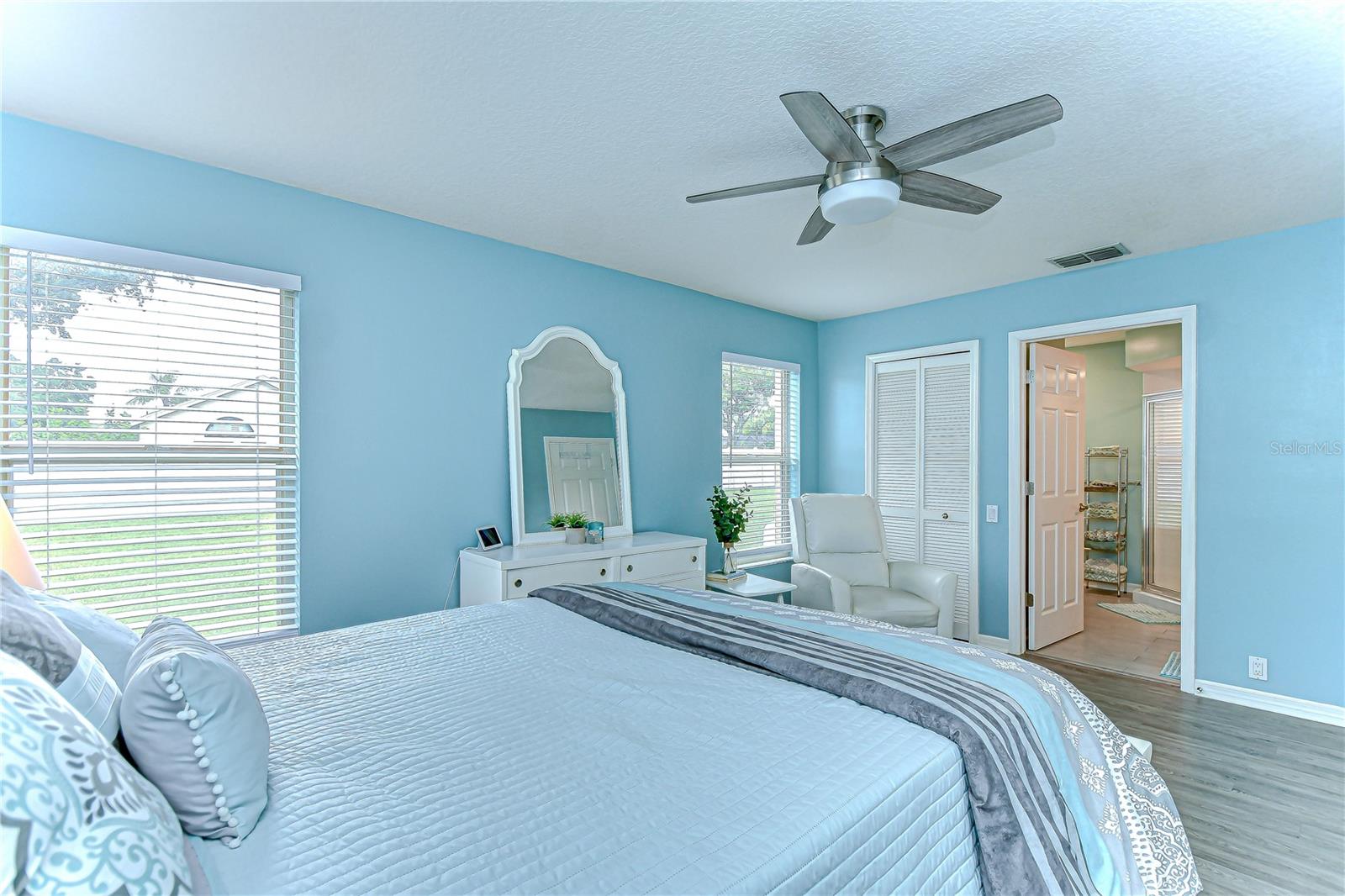 Bedroom 3 with has lots of natural light.