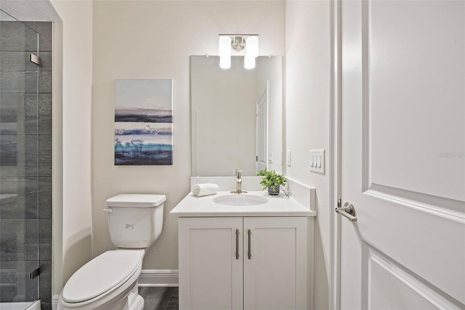 Downstairs full bathroom