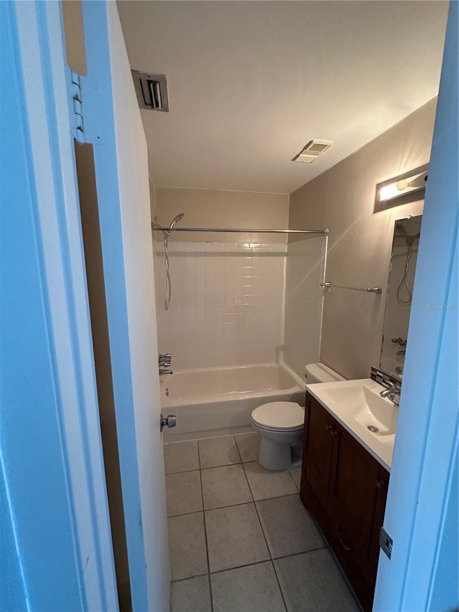 Master bedroom bathroom.