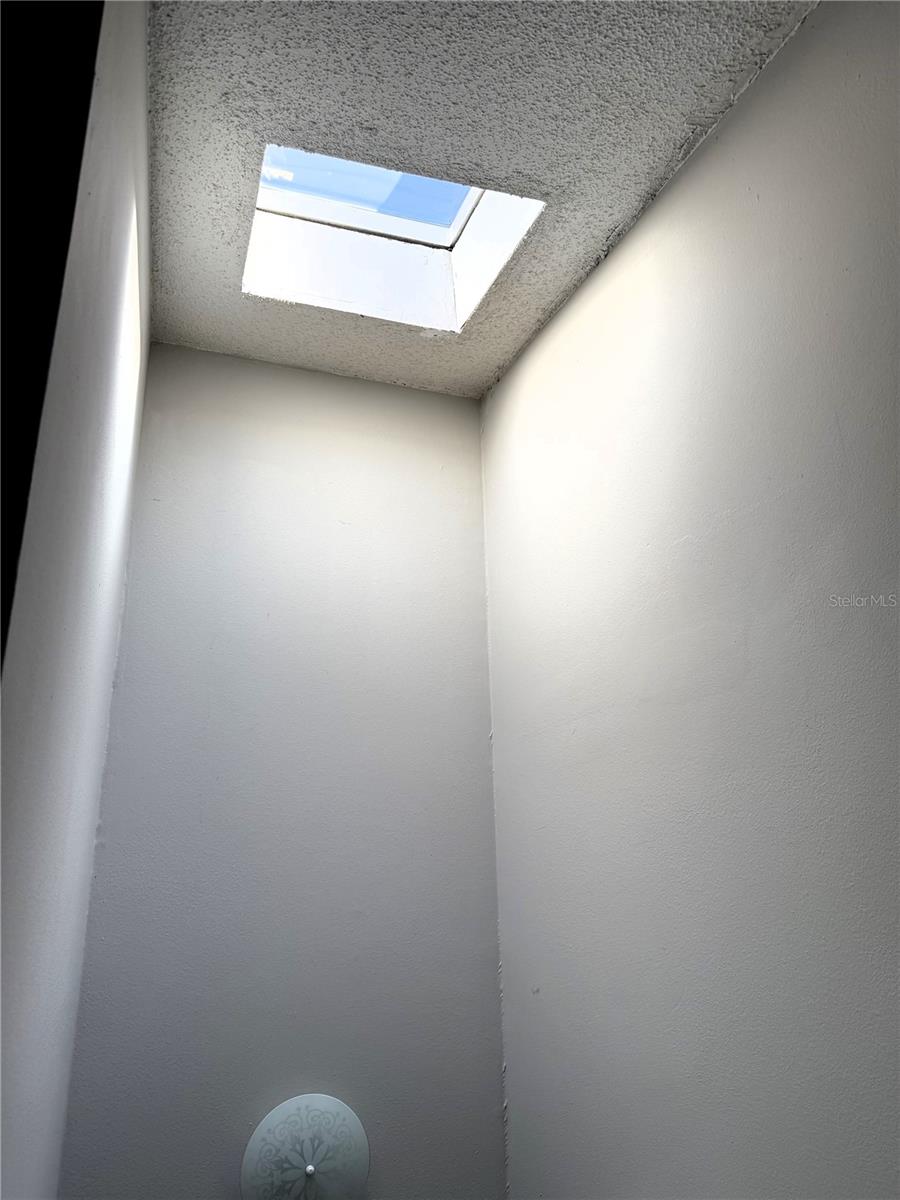 SKY LIGHT IN STAIR WELL