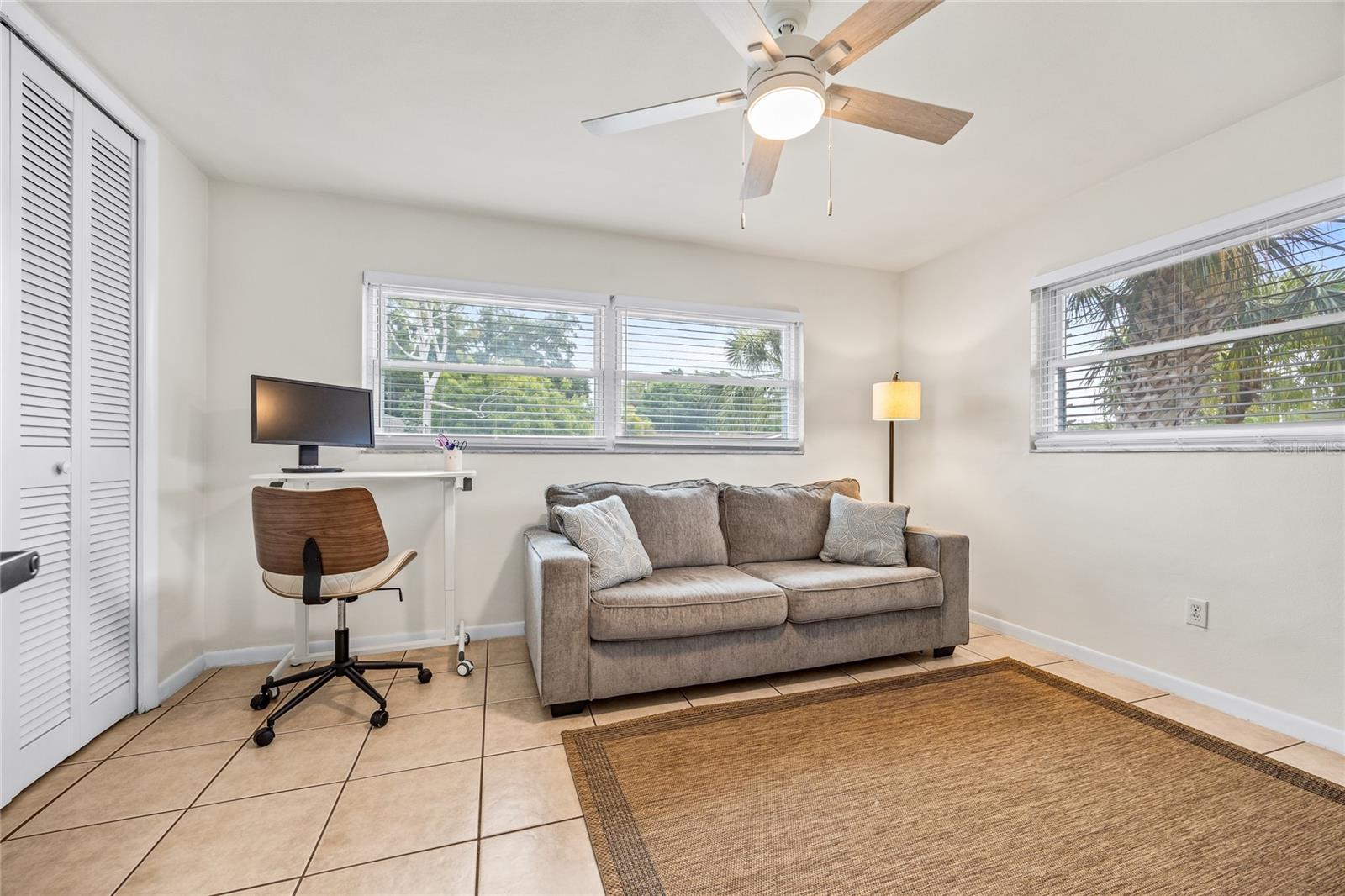 The current owners use Bedroom #3 as their home office and a separate TV viewing room.
