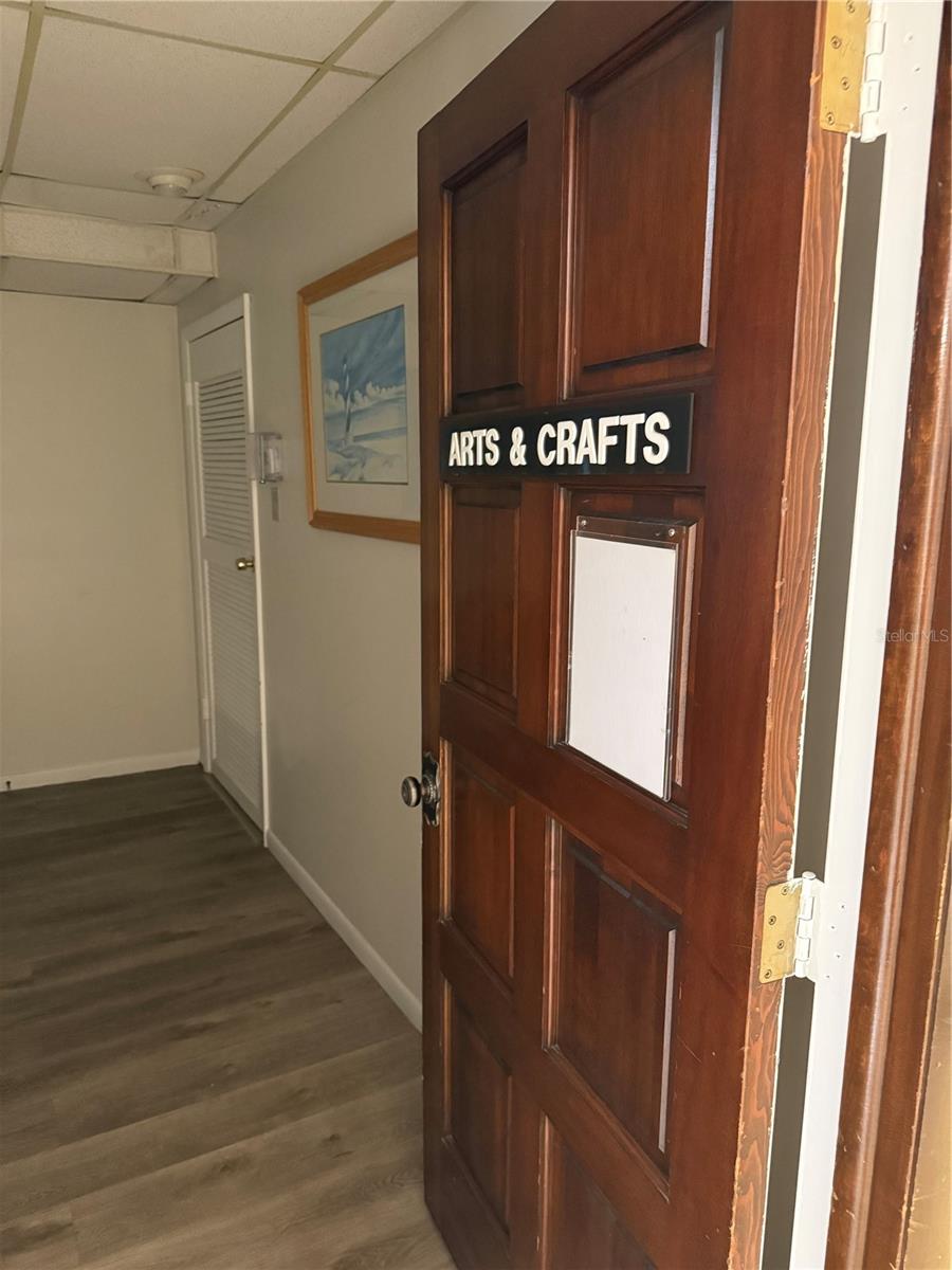 Private area to work on projects