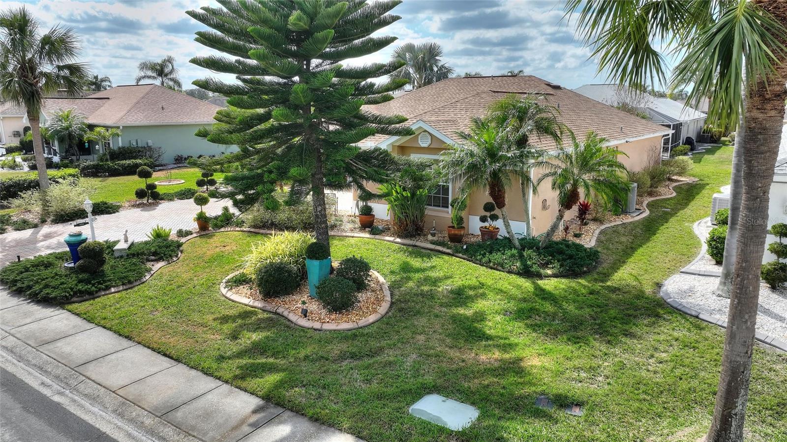 Manicured and cared for by a garden enthusiast.