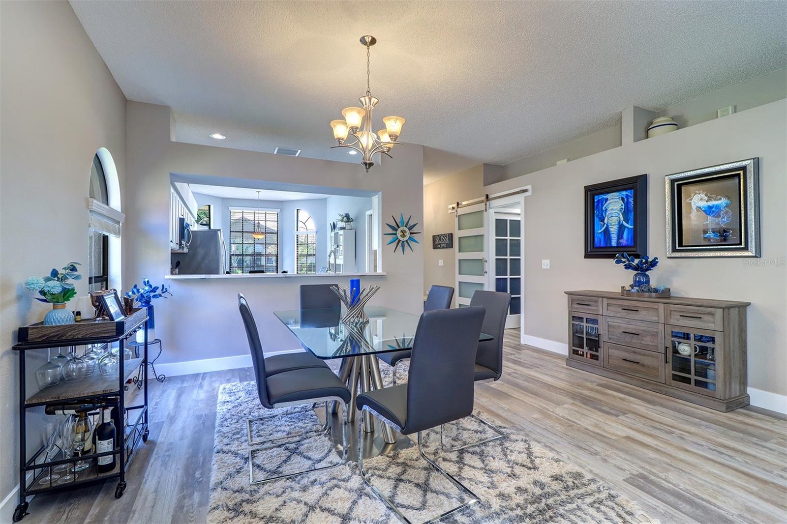 Dining room area