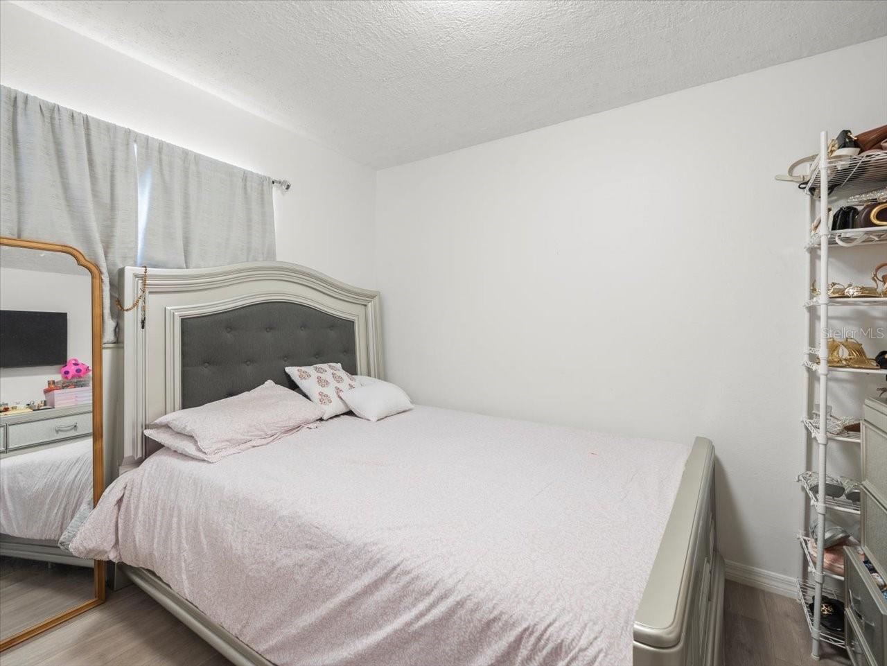 Bedroom 4 with double closet.