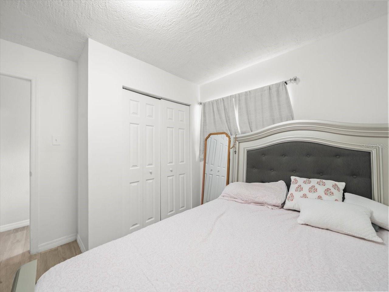 Bedroom 4 with double closet.