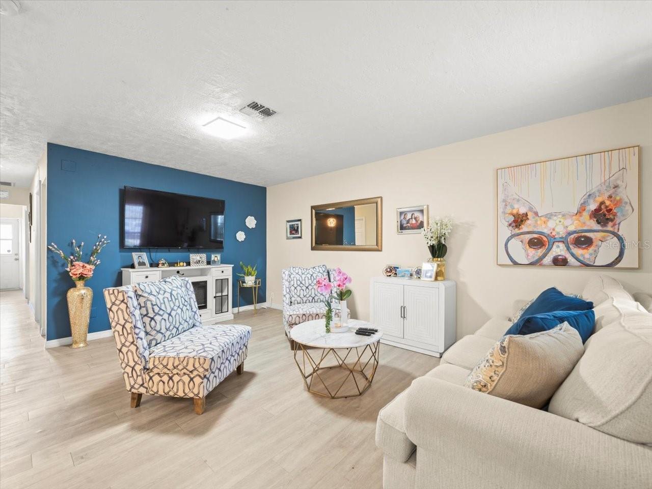 Living room.