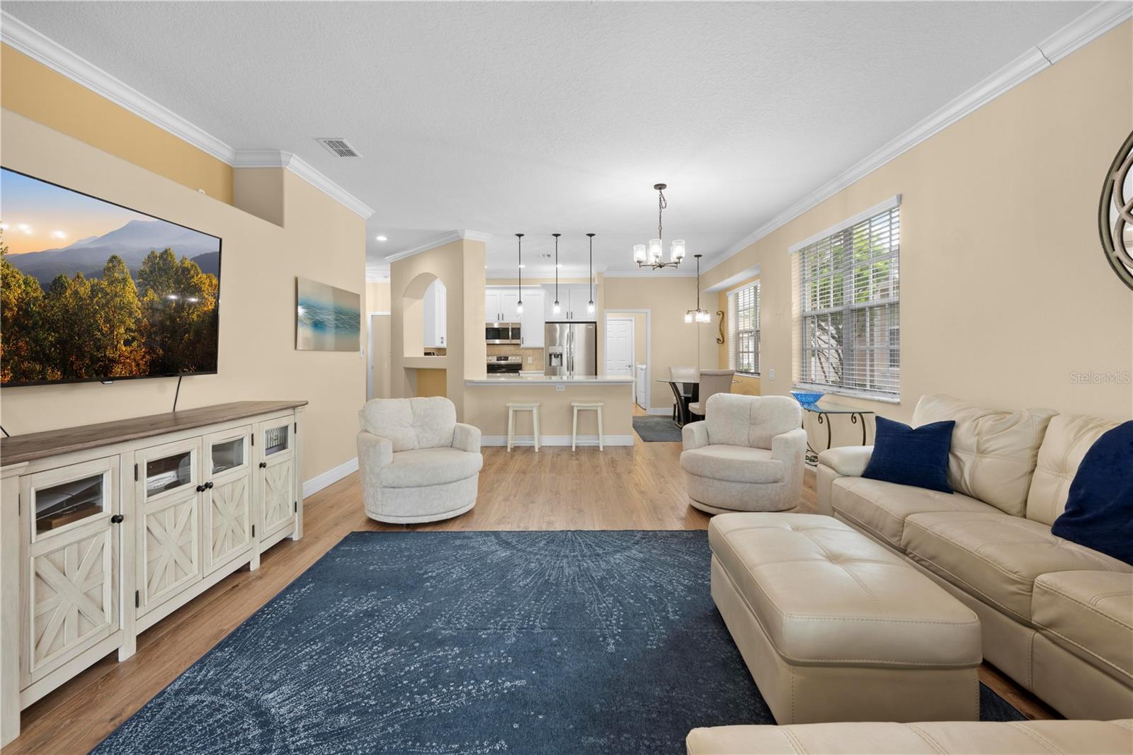 Great Room & Kitchen View