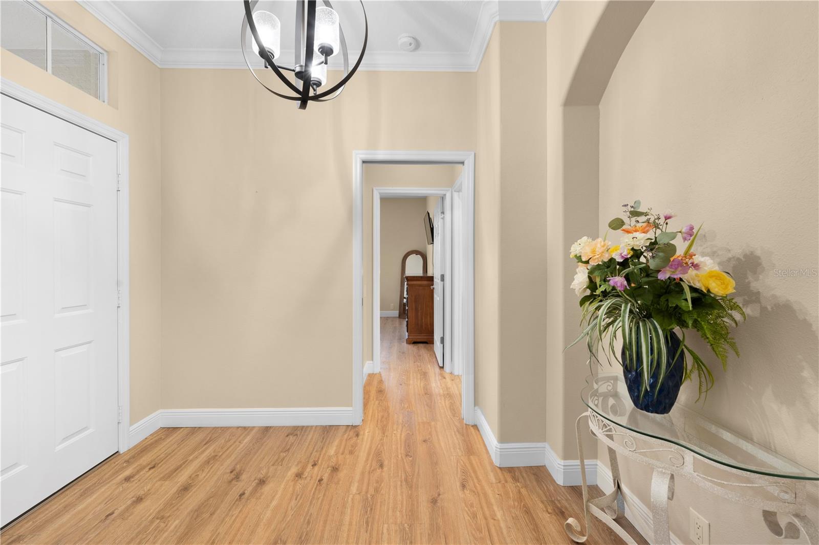 Entrance Foyer Offers Access to BR 2