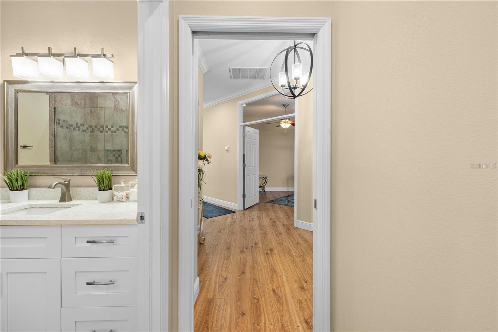 Guest Bath Near Bedroom 2 & Office