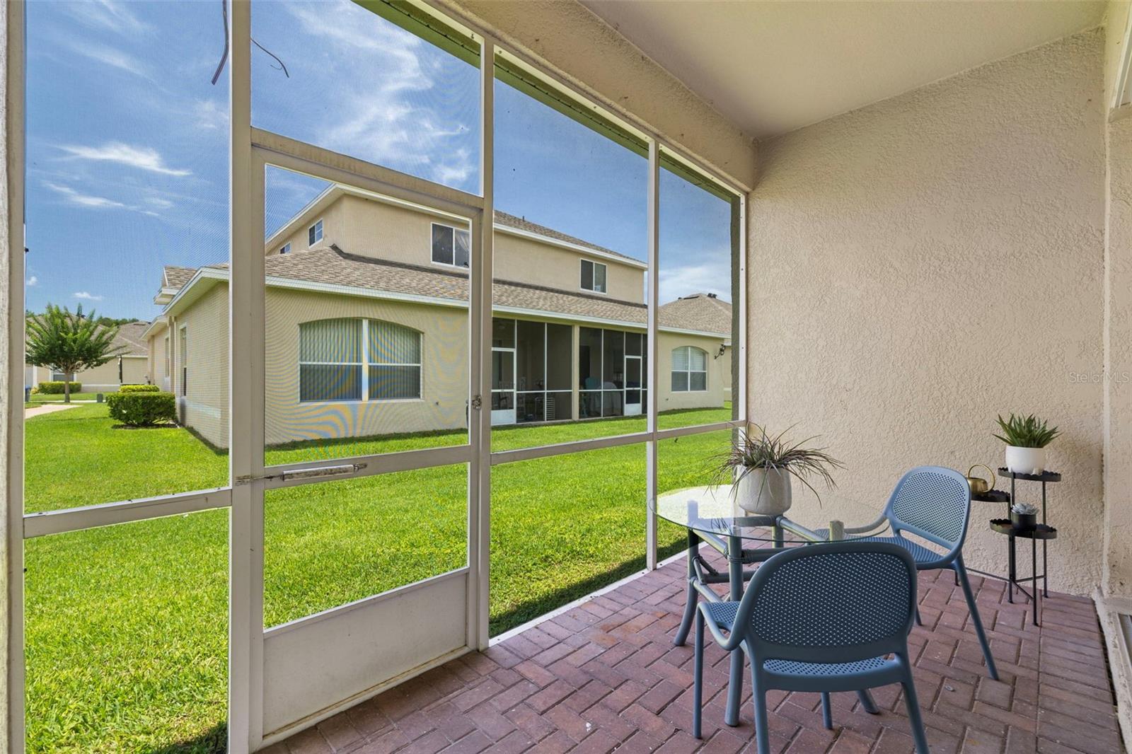 screened patio