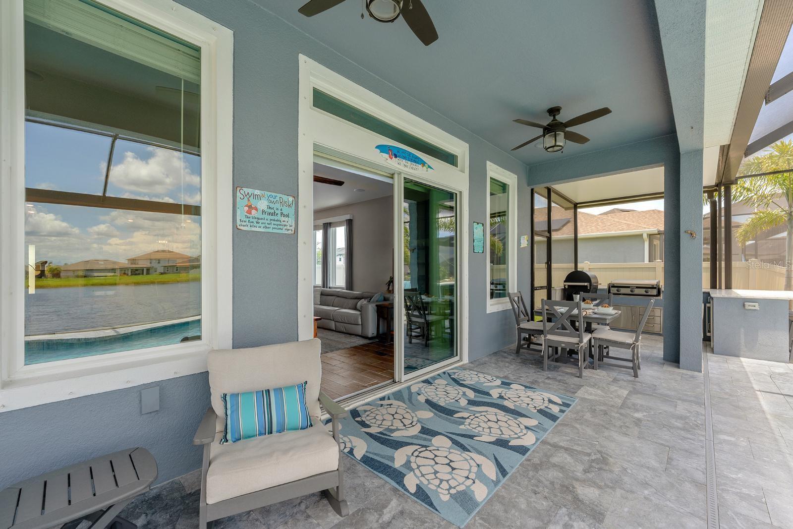 Covered Screened Patio