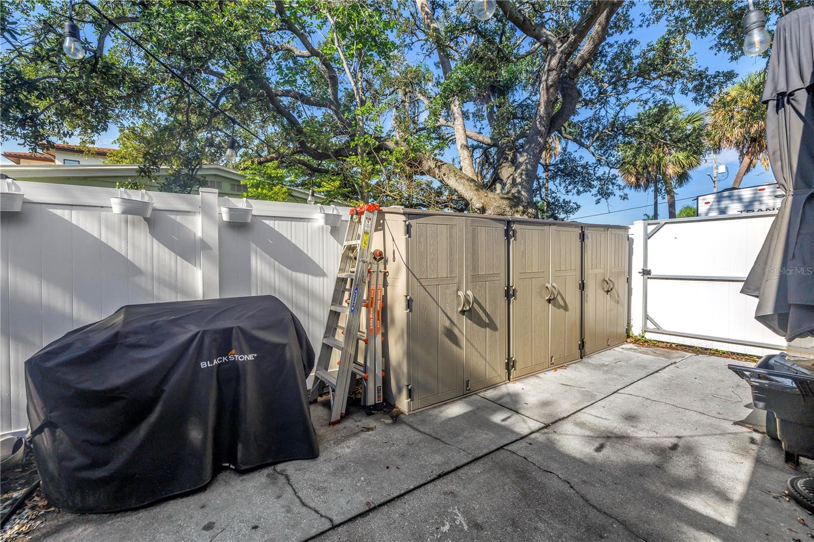 Outside Storage Area