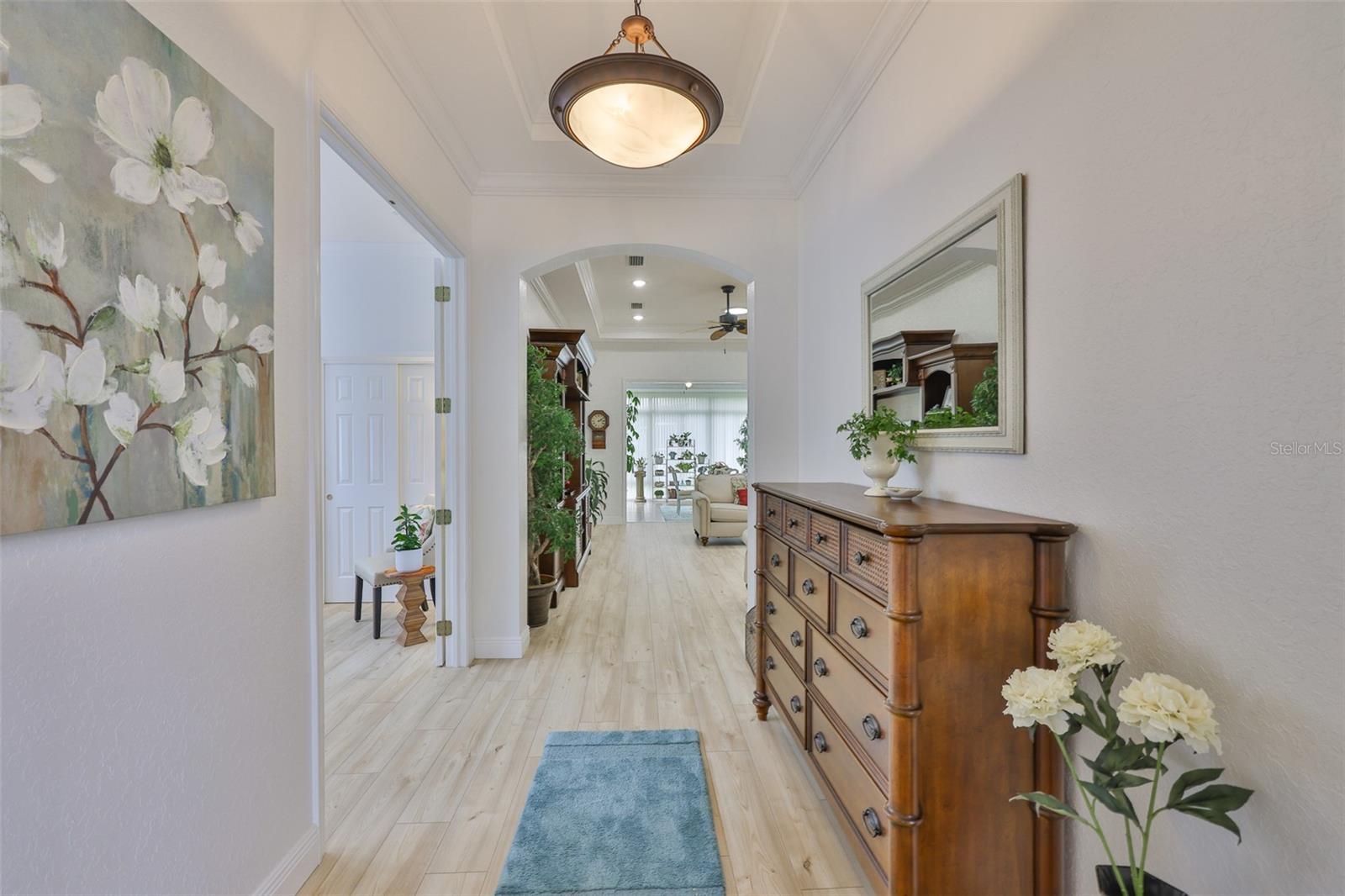 Hallway from front door