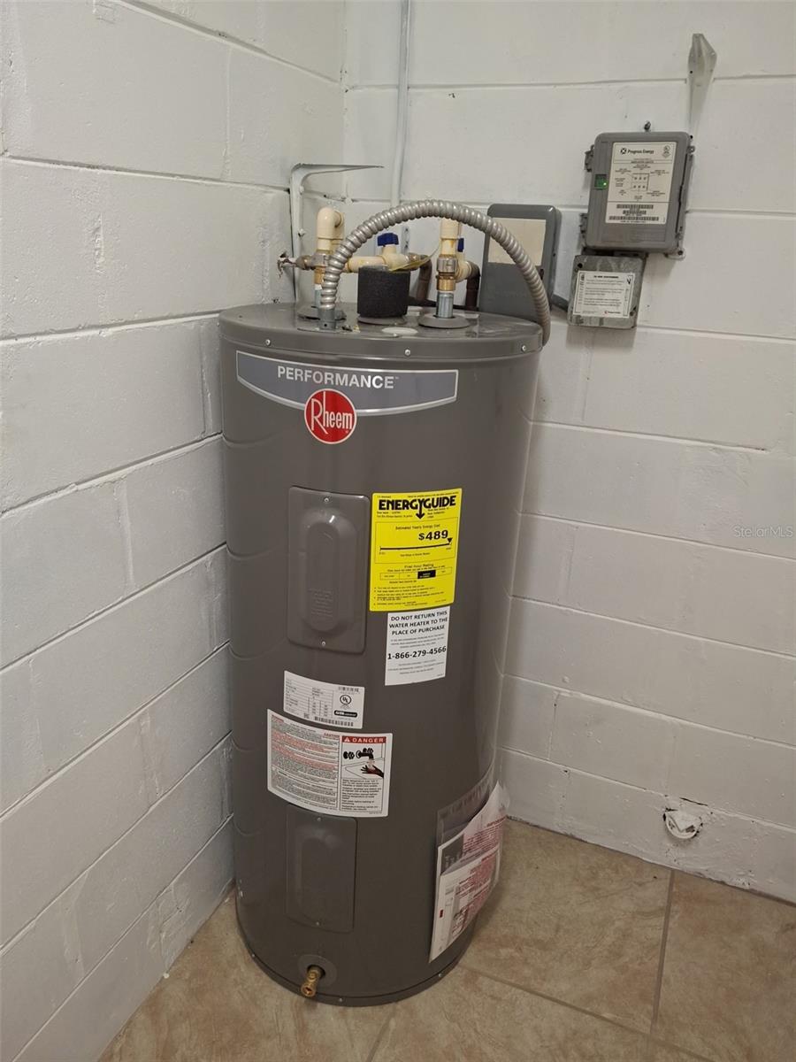 New Hot Water Heater