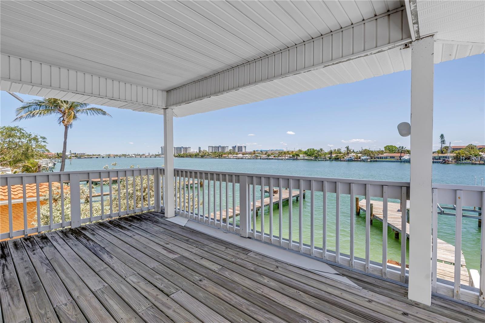 Private Porch off of Master Bedroom