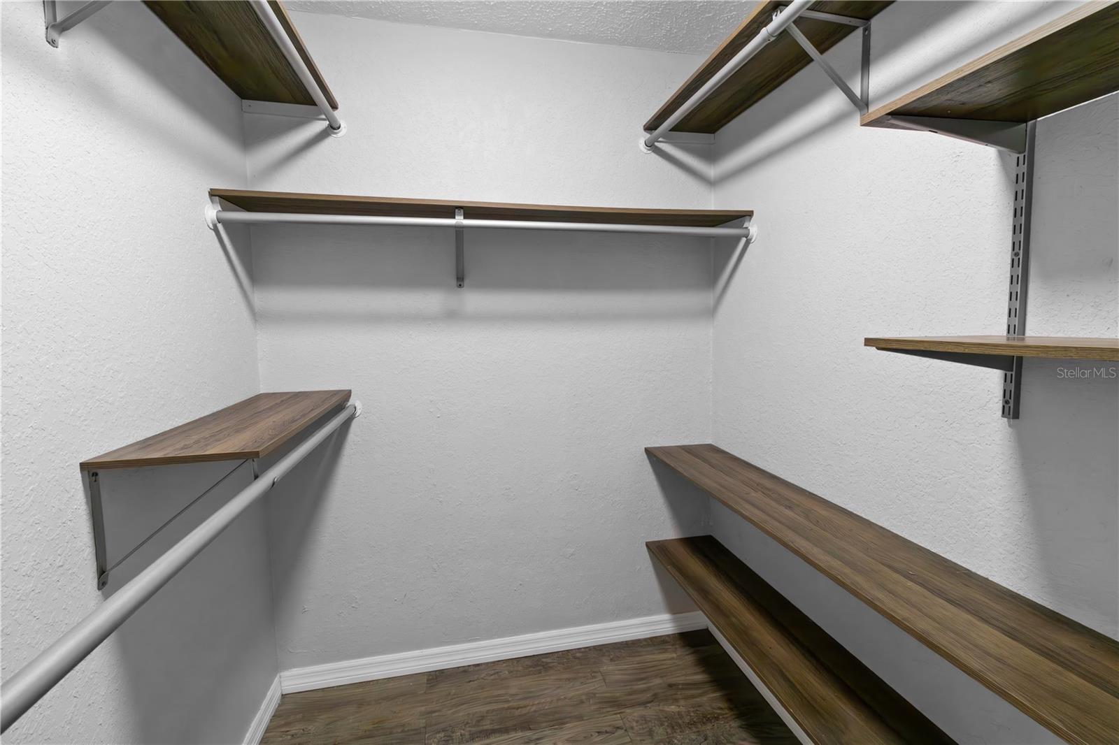Master Walk-In Closet