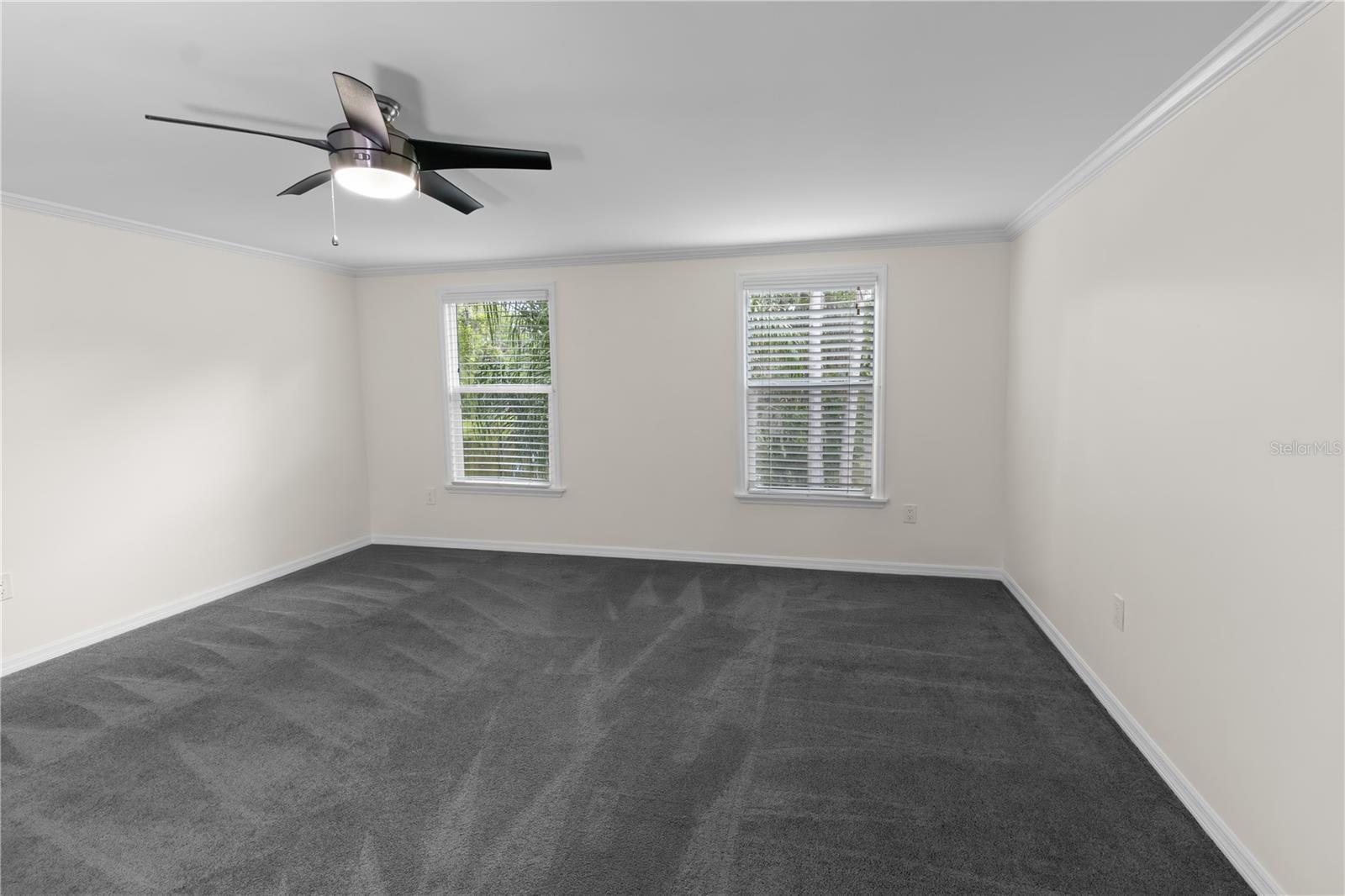 Upstairs 2nd Bedroom overlooking the pond.