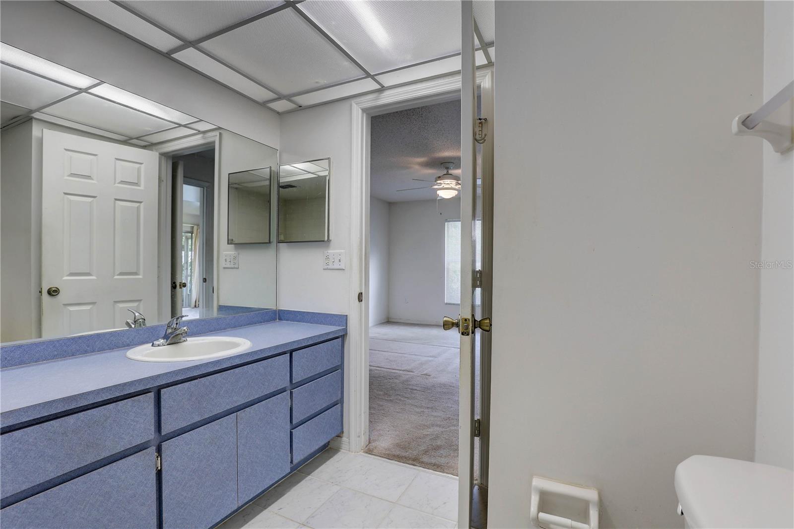 Ensuite primary bathroom