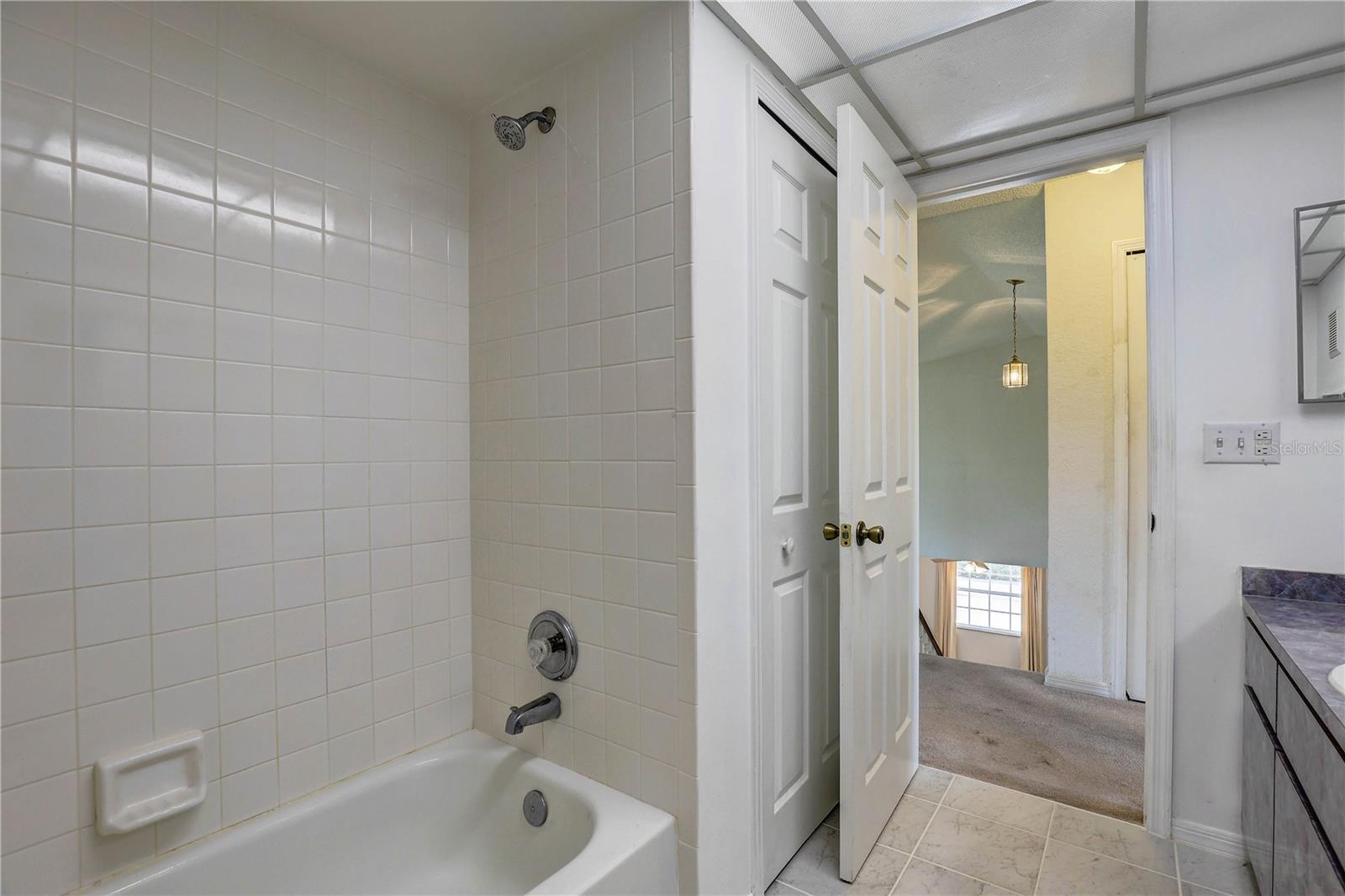 Upstairs bathroom