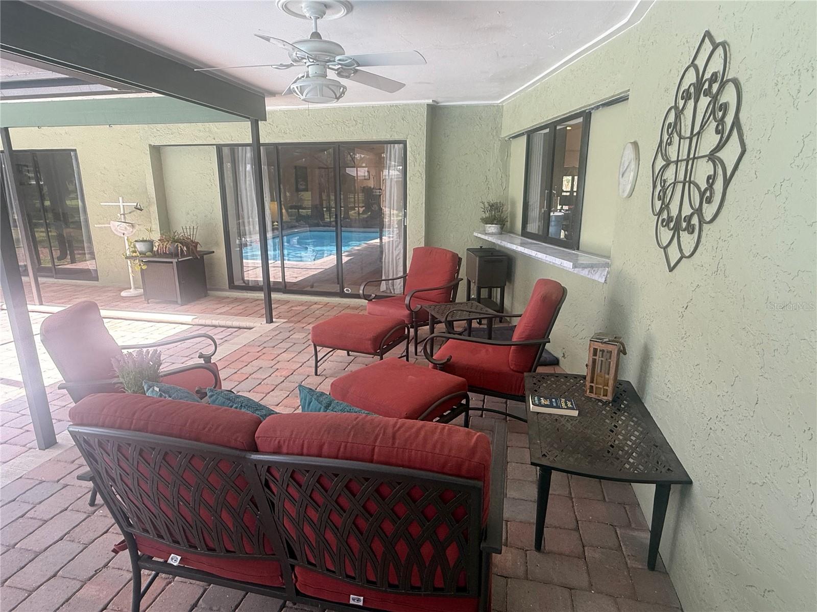 Back patio
