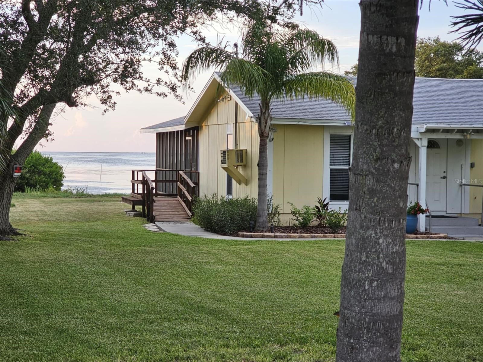 Clubhouse with Gulf access