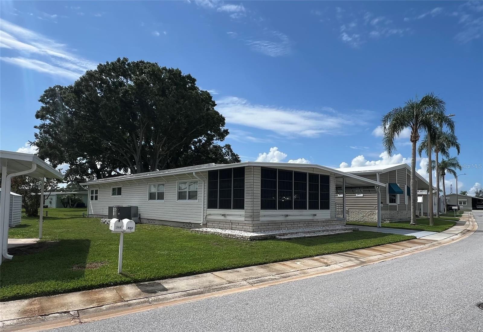 lots of space between neighbors