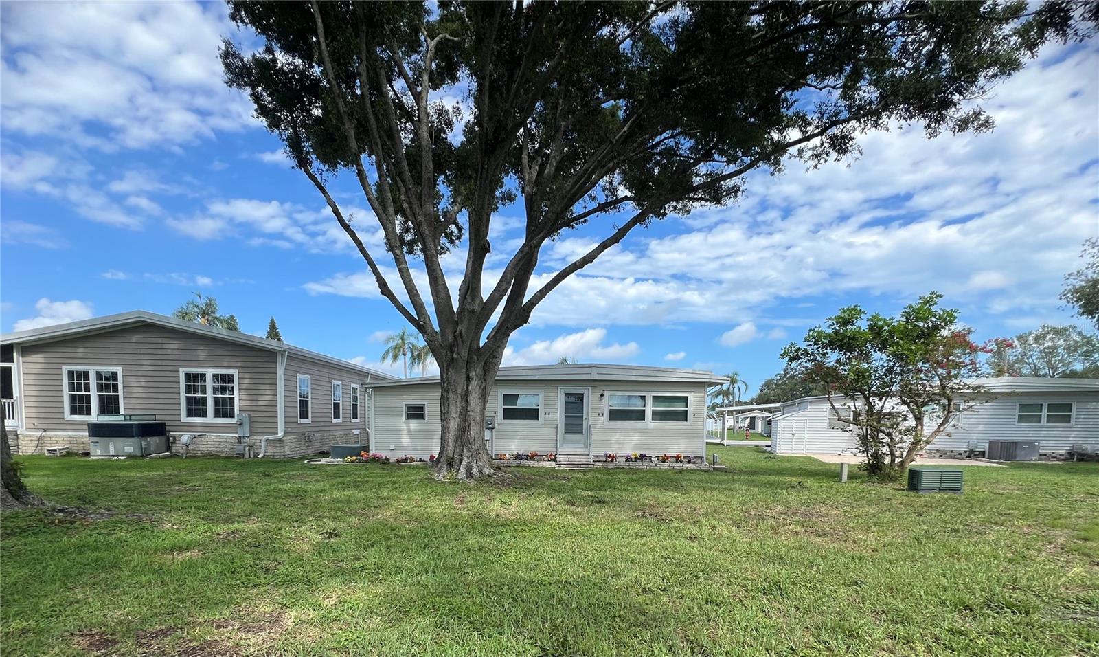 Beautiful backyard on the park like setting