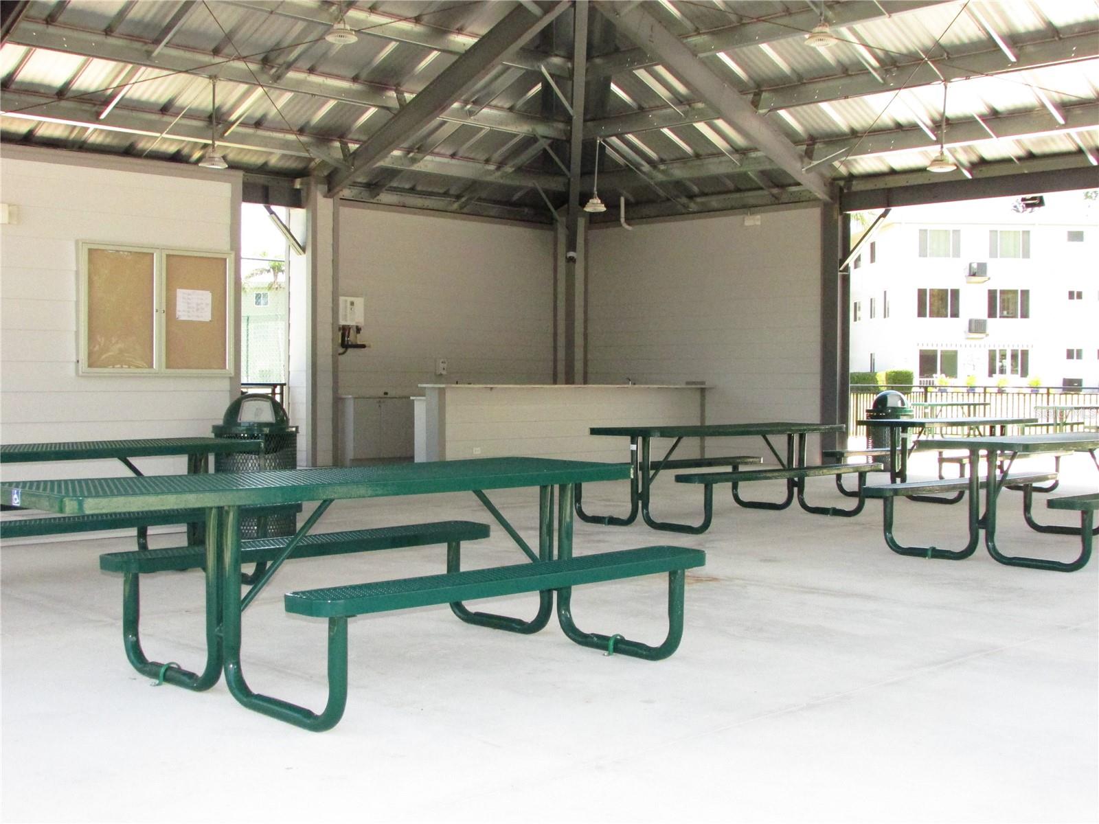 Reserve the pavilion for your parties and BBQ's