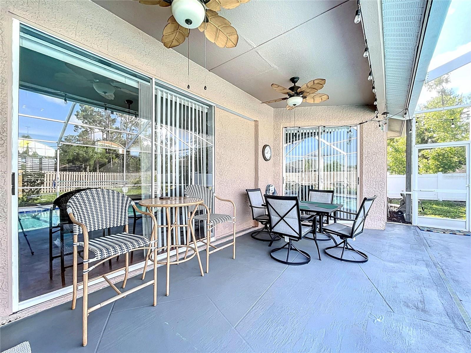 Covered Pool Deck