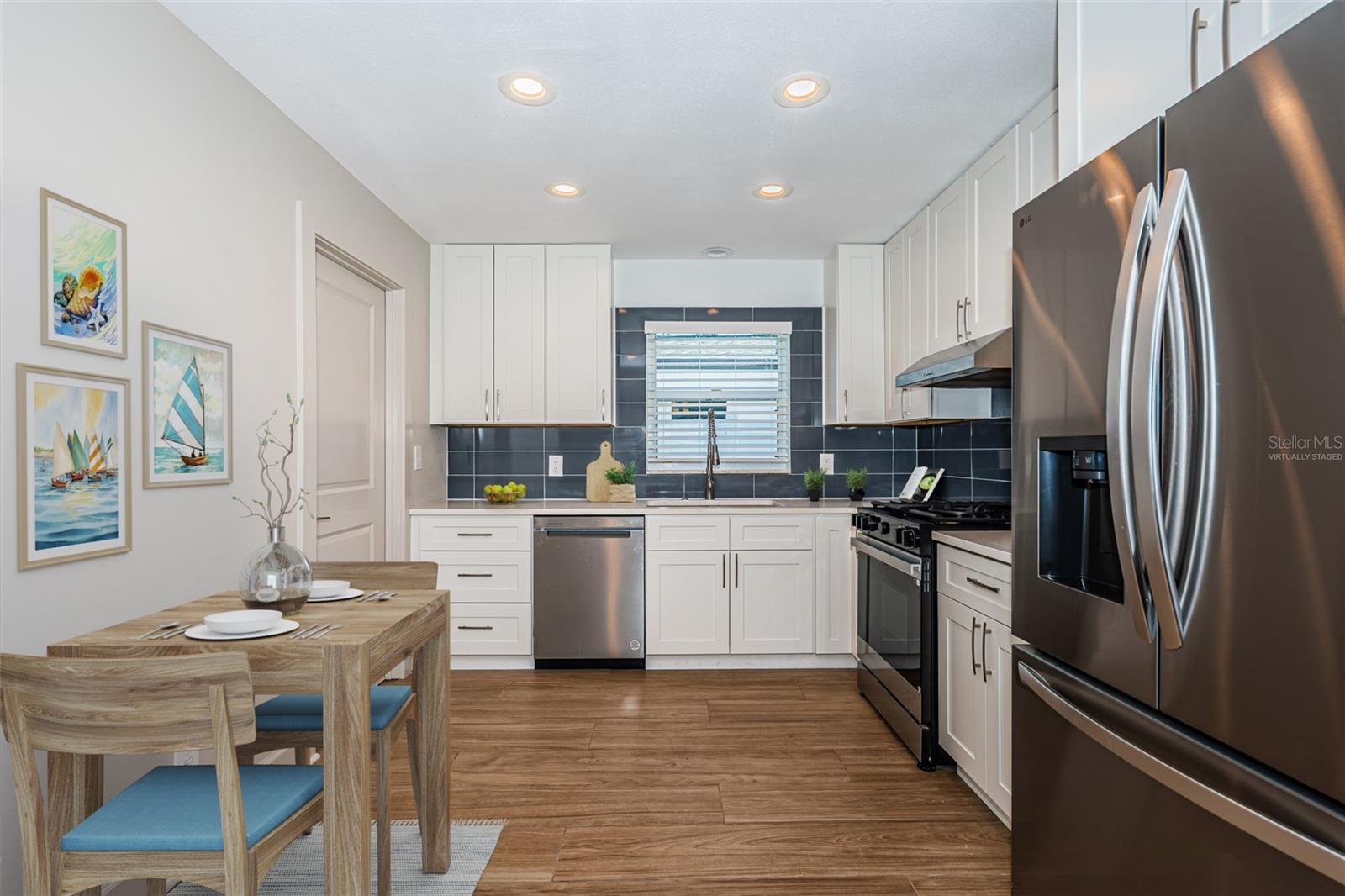 Virtually Staged Kitchen