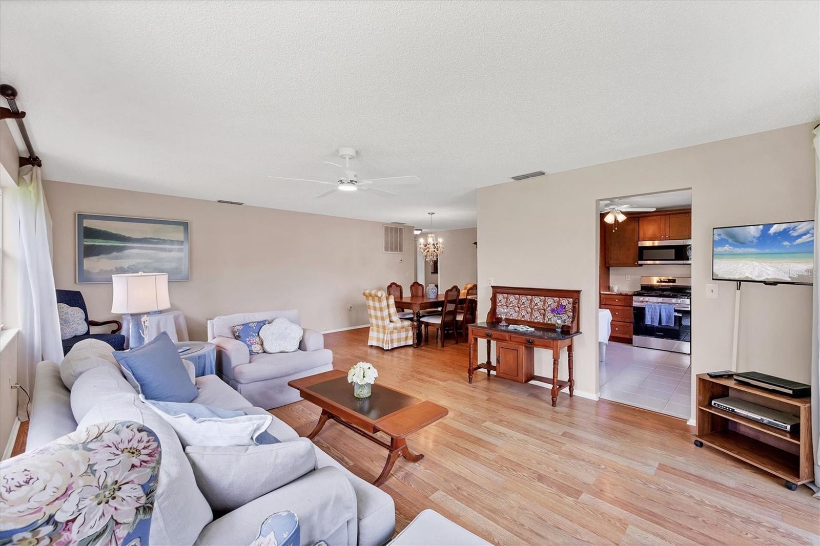 Open floor-plan