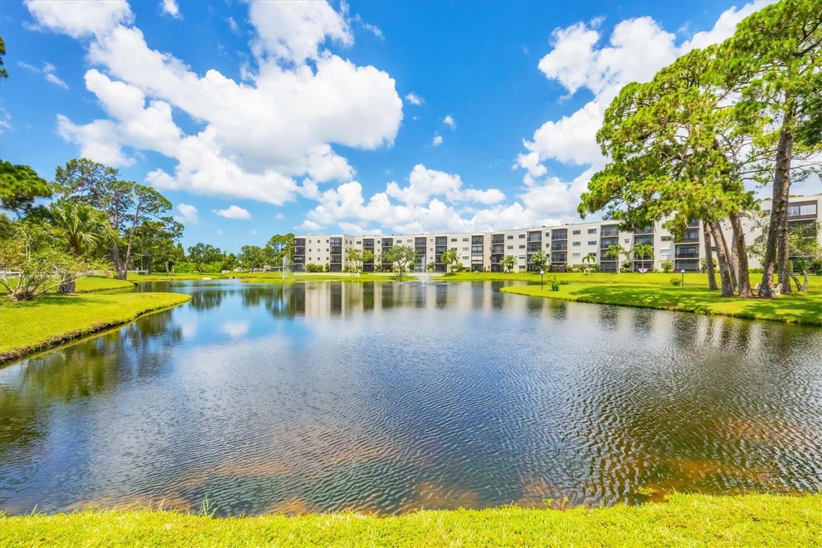 Just relax and enjoy this beautiful, low maintenance view.