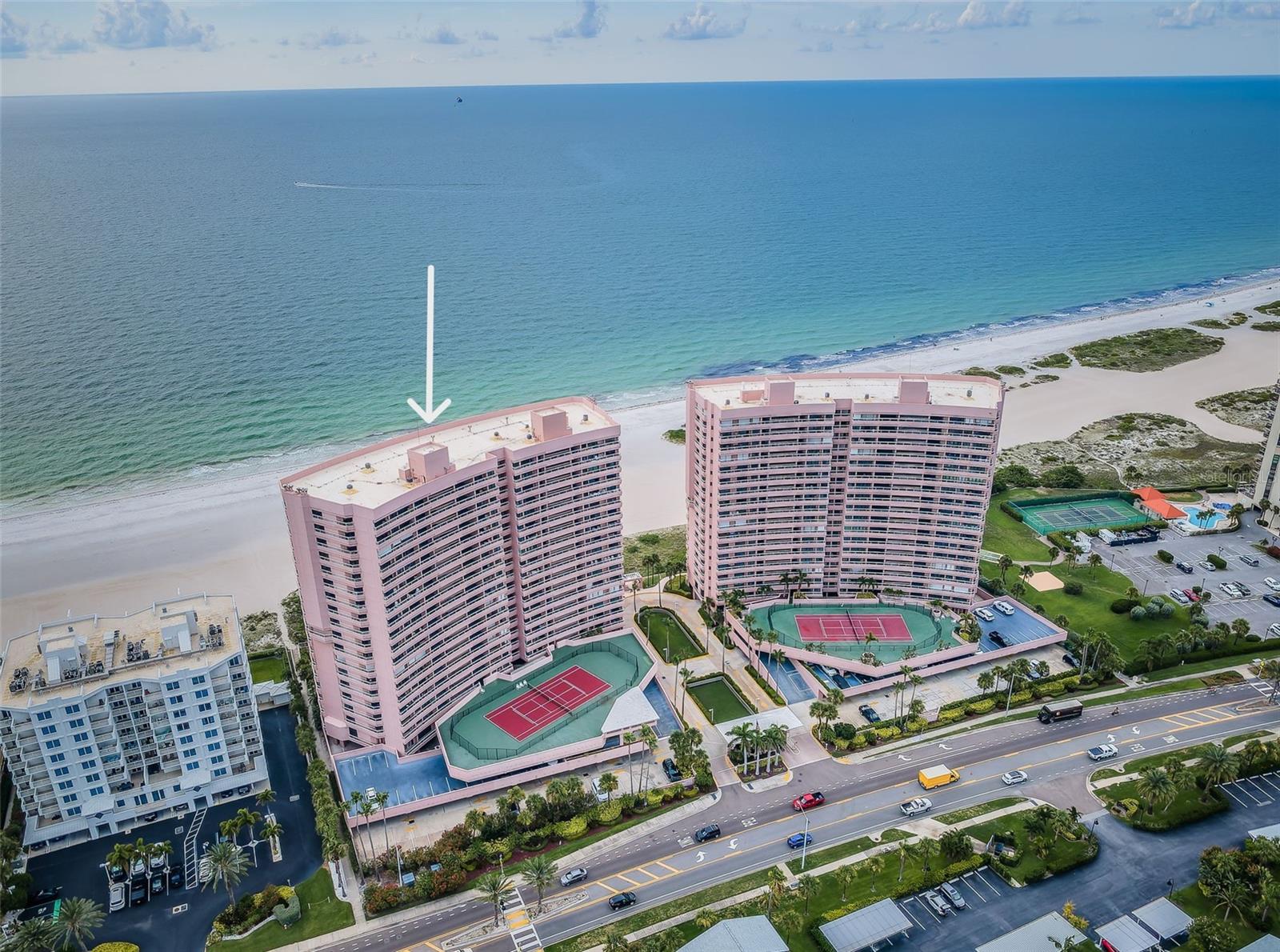 The Crescent Beach Club on Sand Key!